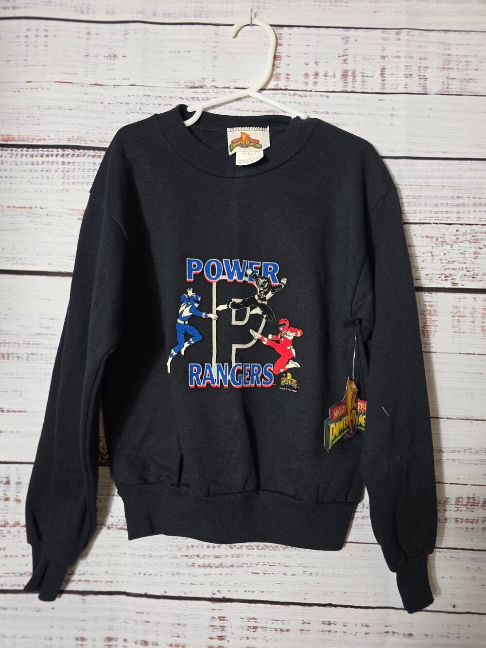 VTG Power Rangers 1994 Crewneck size 8 NWT